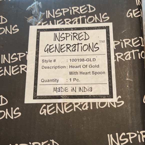 🌷INSPIRED GENERATIONS HEART BOWL AND SPOON - Picture 3 of 6